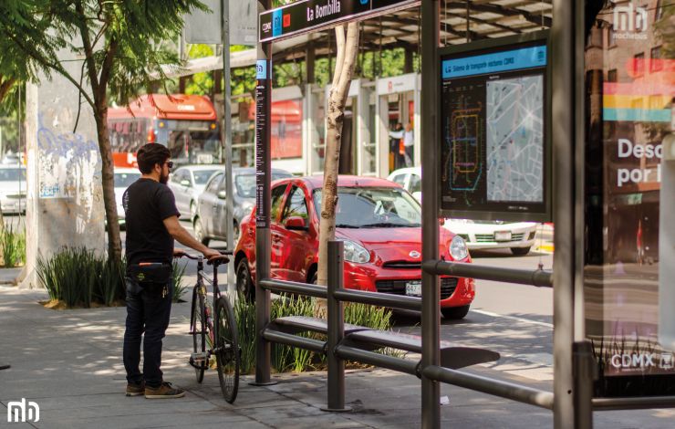 Nochebus bus stop